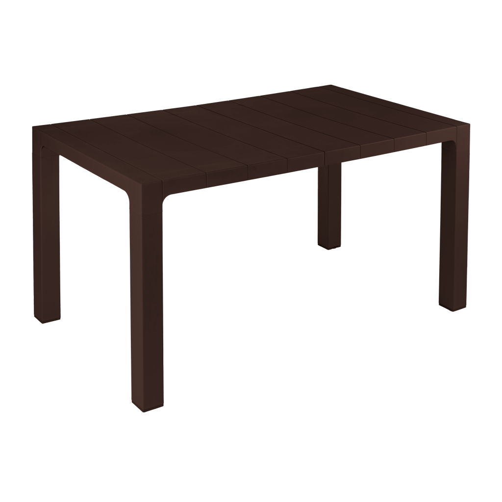 plasticni-bastenski-sto-za-bastu-orfeo-04 STO ORFEO 140cm BRAON - Slika 1