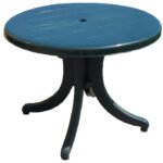 STO OVALNI PVC 100cm ZELENI