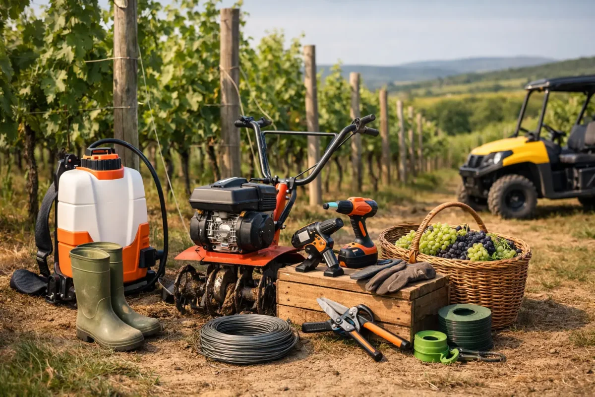 Oprema za vinograd koja stvarno treba